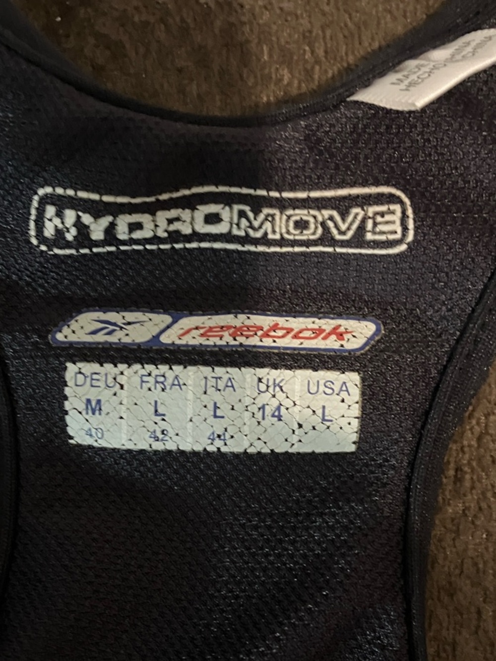Reebok Black HydroMove Performance Tank - Picture 2 of 10
